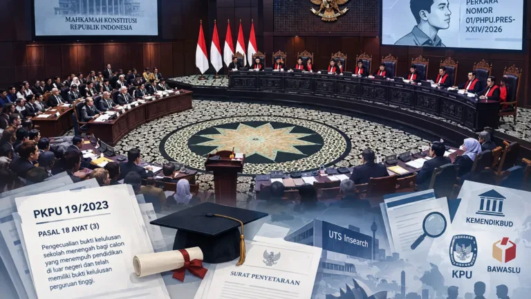Dokumen Pendidikan Gibran di MK: Belajar Kritis dari Perkara Syarat Cawapres