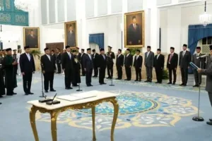 Prabowo Lantik Pejabat Baru di Istana, Ini Daftar Nama