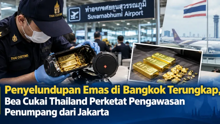 Penyelundupan Emas Bangkok, Bea Cukai Perketat Rute Jakarta