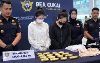 Penyelundupan Emas 4,2 Kg di YIA, Bea Cukai Dalami Jaringan