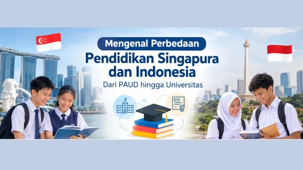 Perbedaan Sistem Pendidikan Singapura dan Indonesia, dari PAUD hingga Perguruan Tinggi