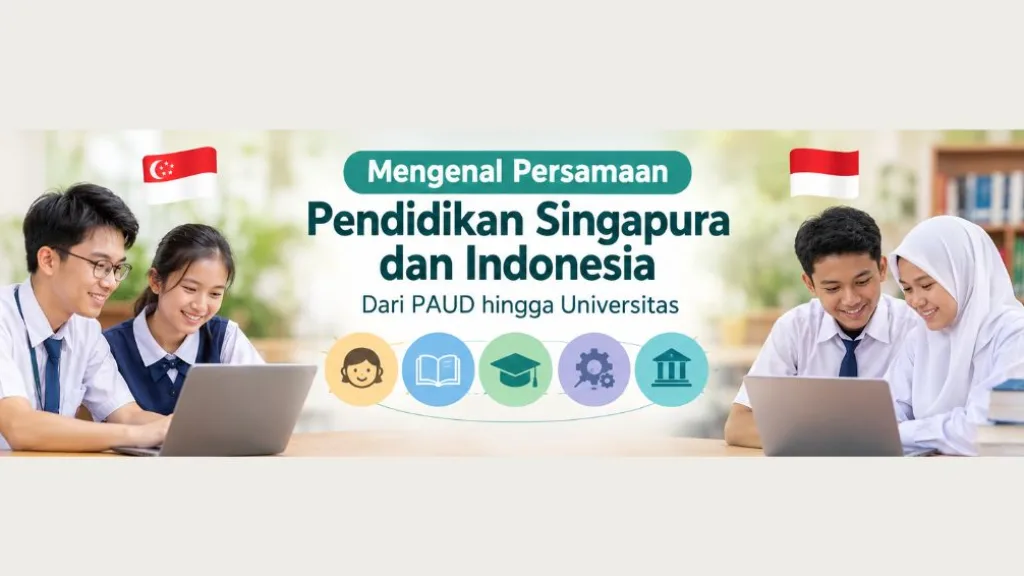 Persamaan Pendidikan Singapura dan Indonesia dari PAUD hingga Universitas