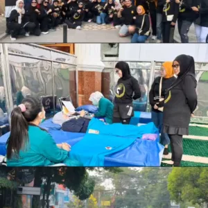 Ketum APPI dan Ketua Srikandi APPI Gelar Donor Darah dan Senam Bersama di Car Free Day Jalan Rusa, Wujudkan Kepedulian dan Kemanusiaan