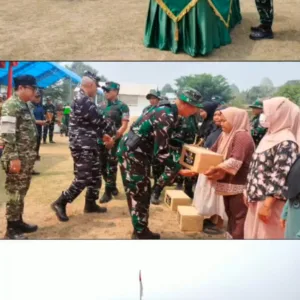 Kodim 1409/Gowa Bersama Forkopimda Perkuat Sinergi Lewat TMMD, Bangun Infrastruktur dan Peduli Stunting