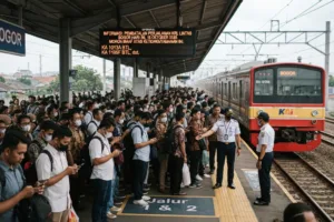 7 Perjalanan KRL Bogor–Jakarta Dibatalkan Hari Ini