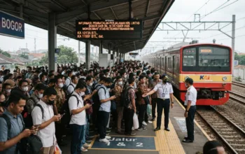 7 Perjalanan KRL Bogor–Jakarta Dibatalkan Hari Ini