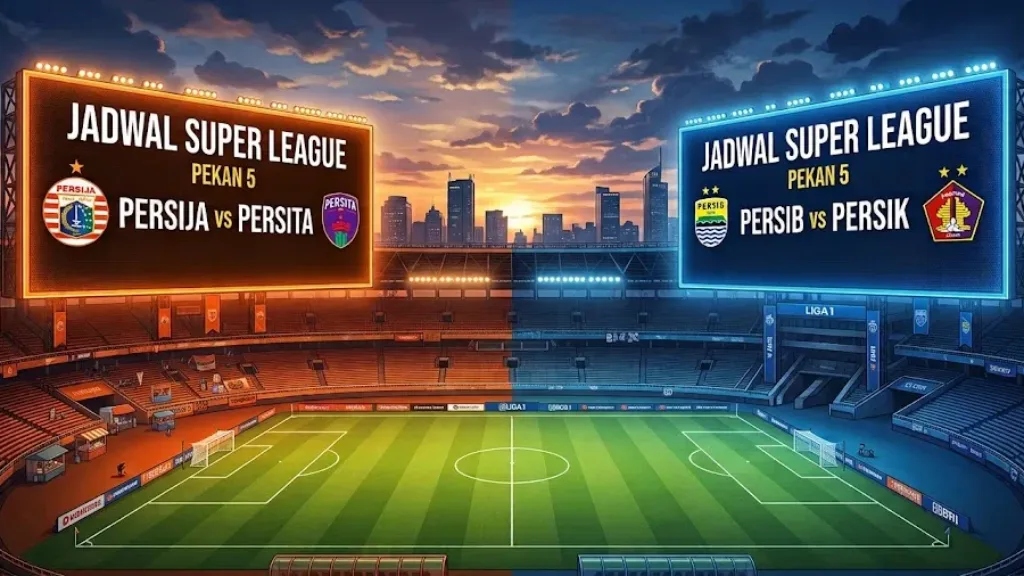 Jadwal Super League Pekan 5: Persija vs Persita, Persib vs Persik