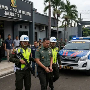 Perwira TNI Ditahan Terkait Markas Judol di Cijantung