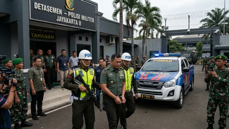 Perwira TNI Ditahan Terkait Markas Judol di Cijantung