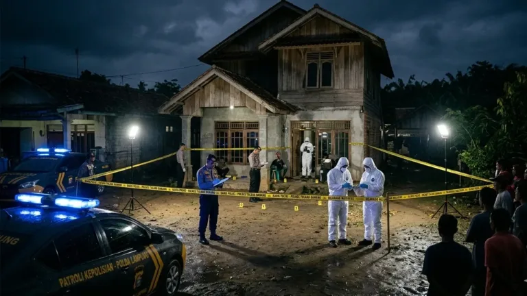 Pembunuhan Satu Keluarga di Lampung, Pelaku Ditembak Mati