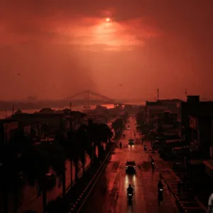 Kabut Asap Palangka Raya Makin Parah, Langit Oranye dan Sekolah PJJ hingga 17 Oktober