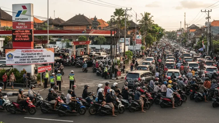 Bali Terapkan WFH dan Sekolah Daring 15–17 Oktober 2026, Ini Penyebabnya