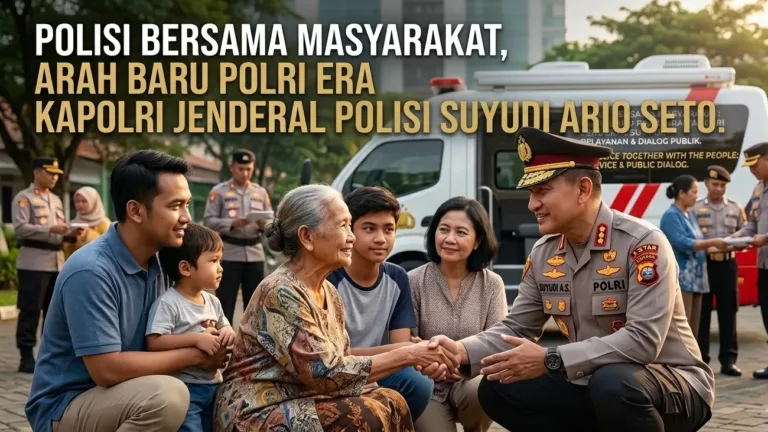 Polisi Bersama Masyarakat, Arah Baru Polri Era  Kapolri Jenderal Pol Suyudi