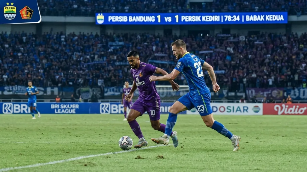 Persib Bandung vs Persik Kediri: Info dan Prediksi Disini