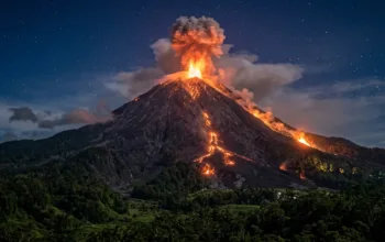 Gunung Semeru Kembali Erupsi