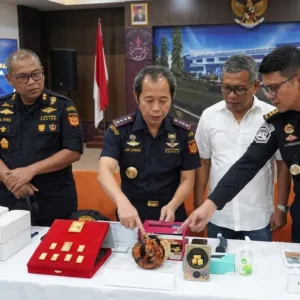 Bea Cukai Kualanamu Gagalkan Penyelundupan Emas Rp3,95 Miliar