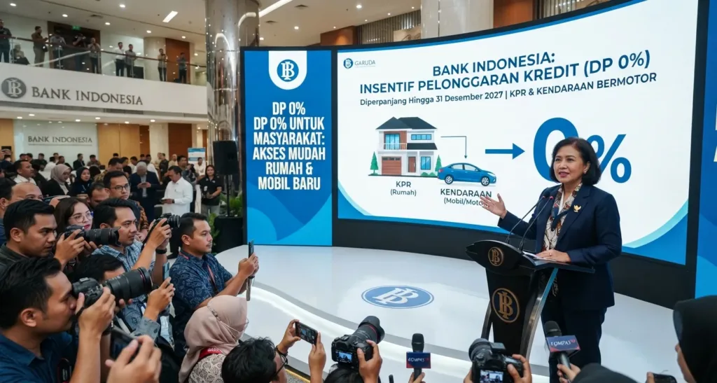 BI Perpanjang DP 0% Rumah dan Kendaraan hingga 2027