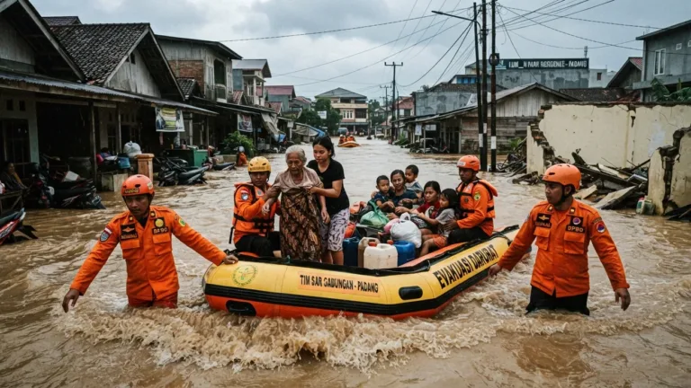 Banjir Bandang Padang Rendam 120 Rumah