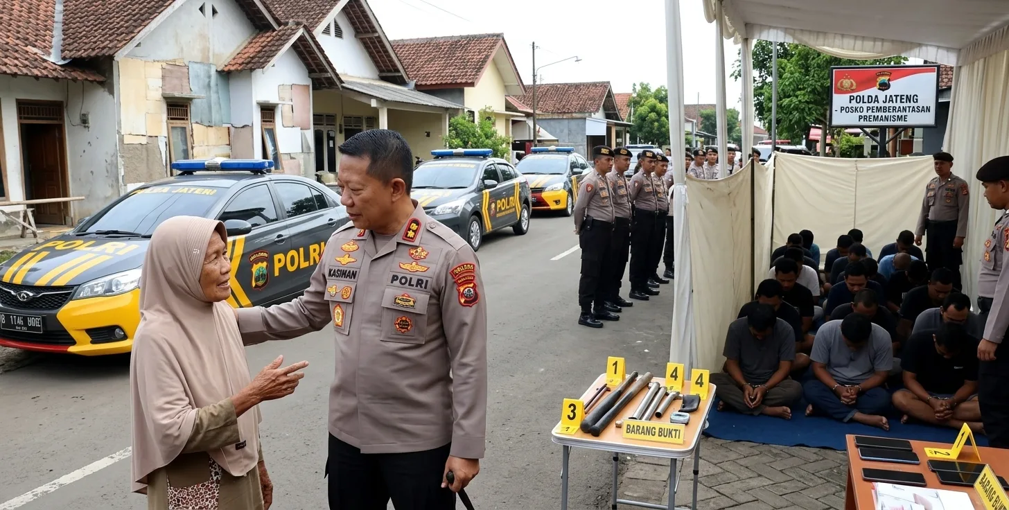 Bentrokan Debt Collector di Kudus