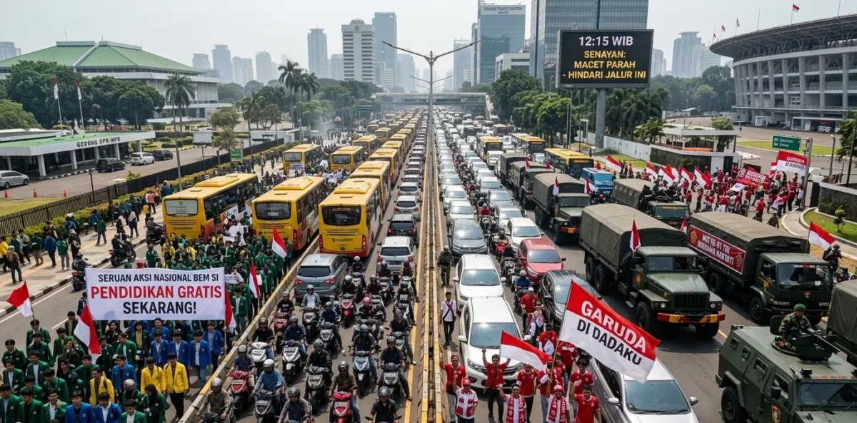 Info Lalu Lintas Jakarta 5 Oktober 2026 Macet Ekstrem, Inilah Penyebabnya