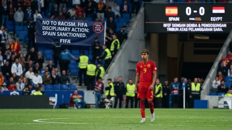Sanksi FIFA untuk Spanyol Dipertahankan, RFEF Bawa Kasus Chant Islamofobia ke CAS