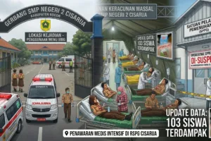 Keracunan MBG SMPN 2 Cisarua, SPPG Disuspend 20 Hari