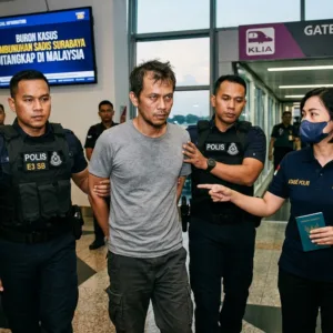 Khoirul Anam Ditangkap di Malaysia, Buron Pembunuhan Surabaya