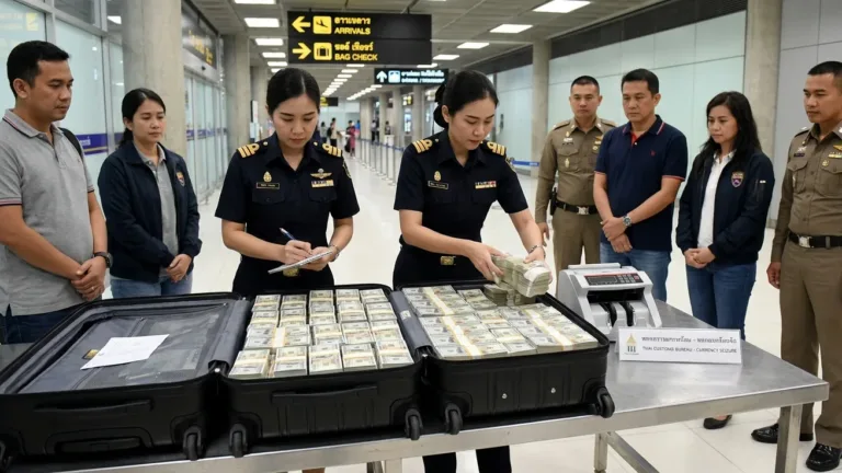 Dua Penumpang dari Jakarta Ditangkap di Bangkok Bawa Rp30 Miliar