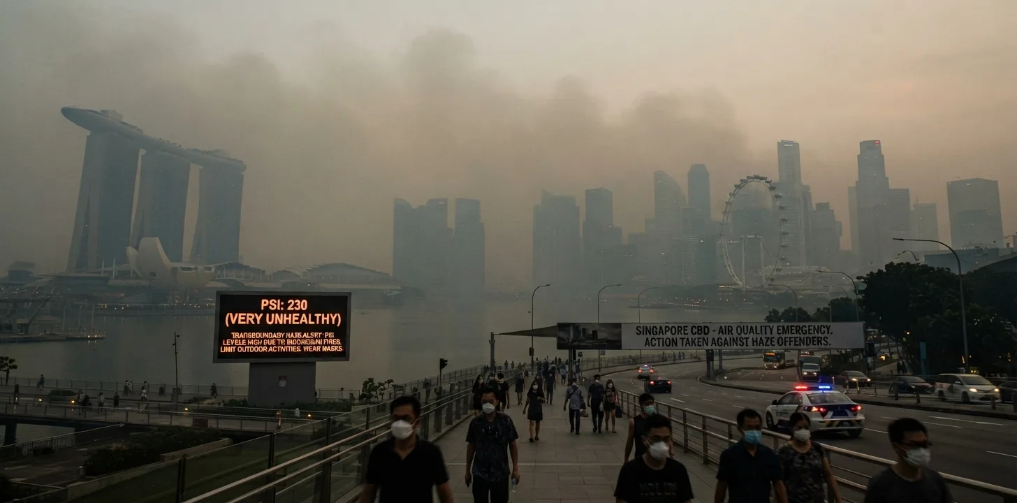 Kabut Asap Indonesia: Singapura Peringatkan 7 Perusahaan
